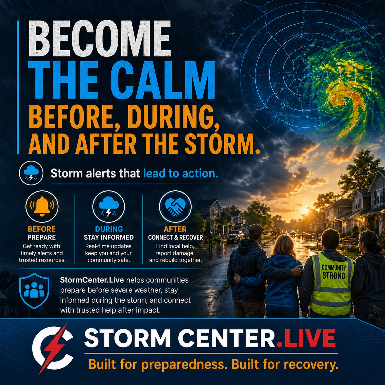 Storm Center: Become The Calm.